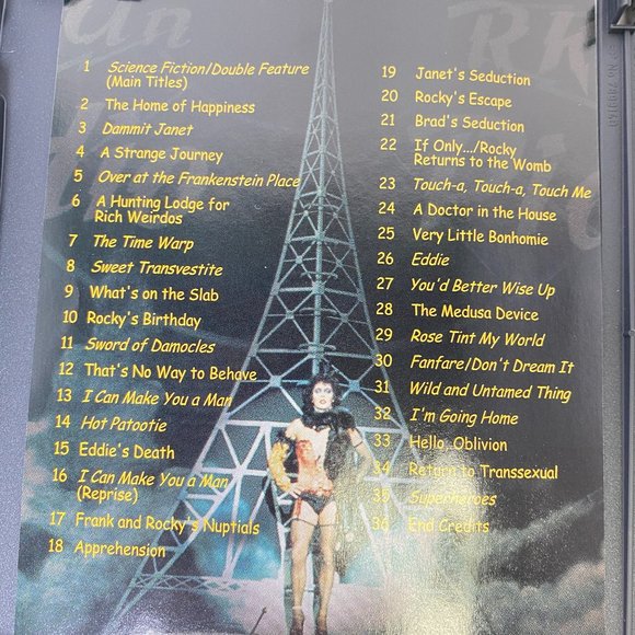 DVD Movie Rocky Horror Picture Show Transvestite Tim Curry Halloween 1972 Movie - Picture 4 of 4